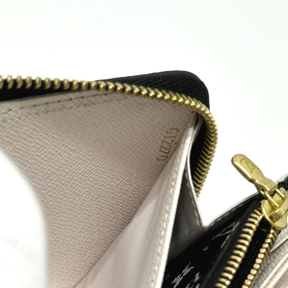 LOUIS VUITTON Long Wallet Purse M69437 Monogram canvas Brown monogram LV clafoutis Zippy wallet Women Used Authentic