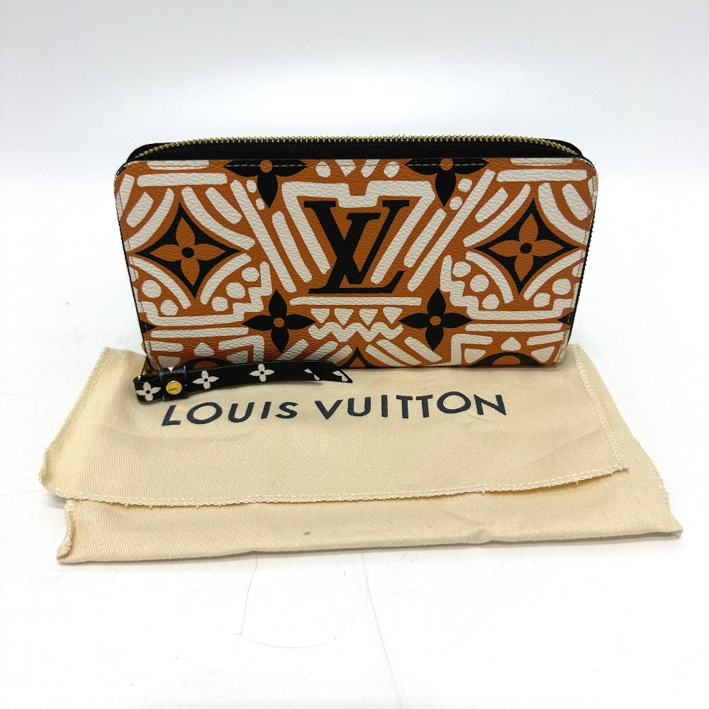 LOUIS VUITTON Long Wallet Purse M69437 Monogram canvas Brown monogram LV clafoutis Zippy wallet Women Used Authentic