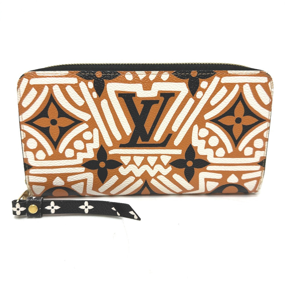 LOUIS VUITTON Long Wallet Purse M69437 Monogram canvas Brown monogram LV clafoutis Zippy wallet Women Used Authentic