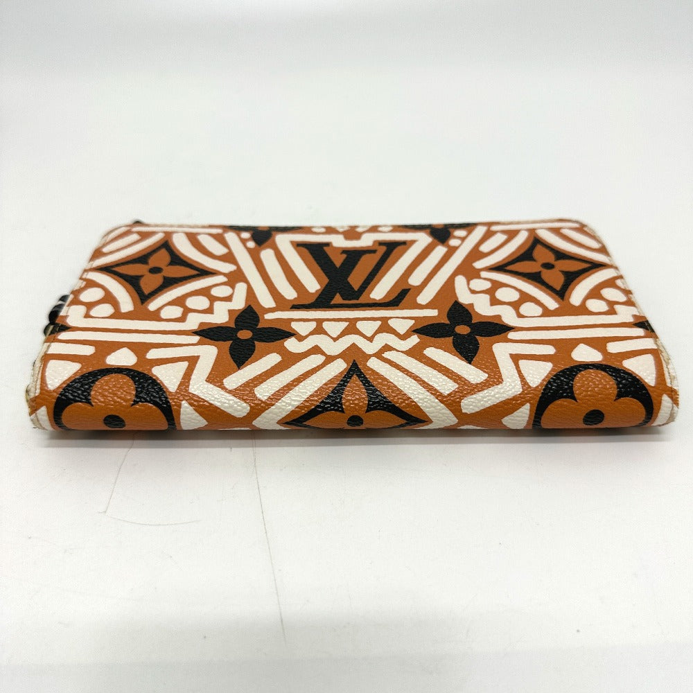 LOUIS VUITTON Long Wallet Purse M69437 Monogram canvas Brown monogram LV clafoutis Zippy wallet Women Used Authentic