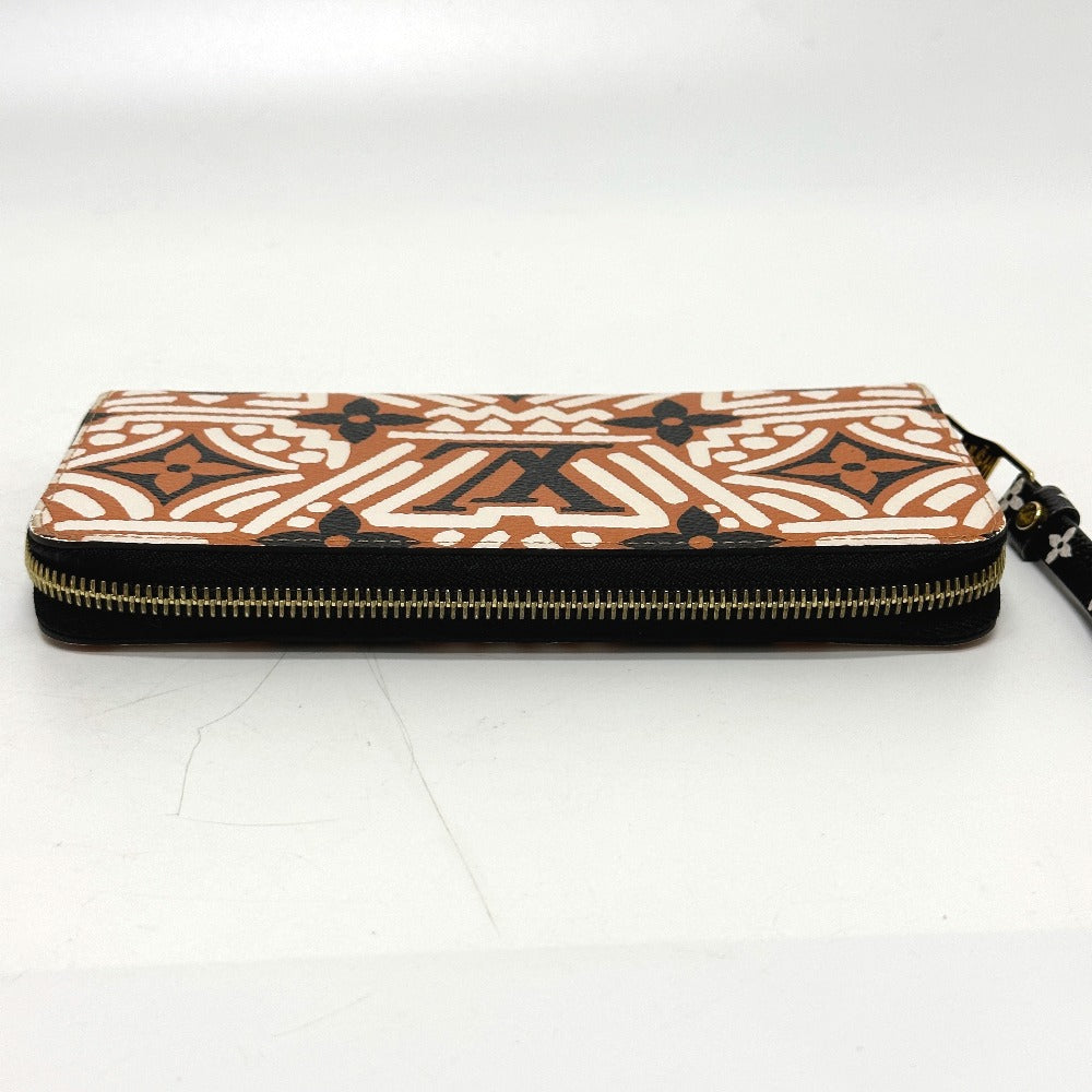 LOUIS VUITTON Long Wallet Purse M69437 Monogram canvas Brown monogram LV clafoutis Zippy wallet Women Used Authentic