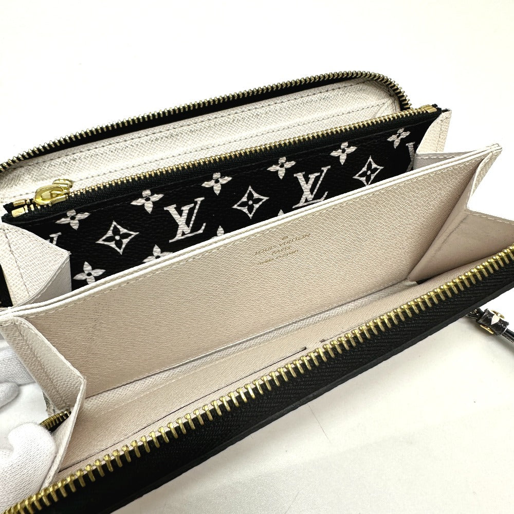 LOUIS VUITTON Long Wallet Purse M69437 Monogram canvas Brown monogram LV clafoutis Zippy wallet Women Used Authentic