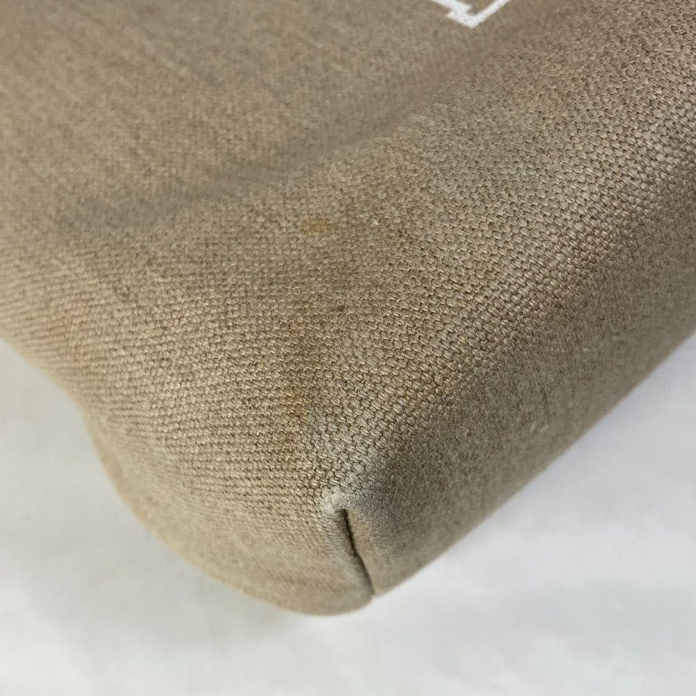 CELINE Shoulder Bag 19006 Canvas / leather Brown Shoulder Horizontal hippo Women Used Authentic