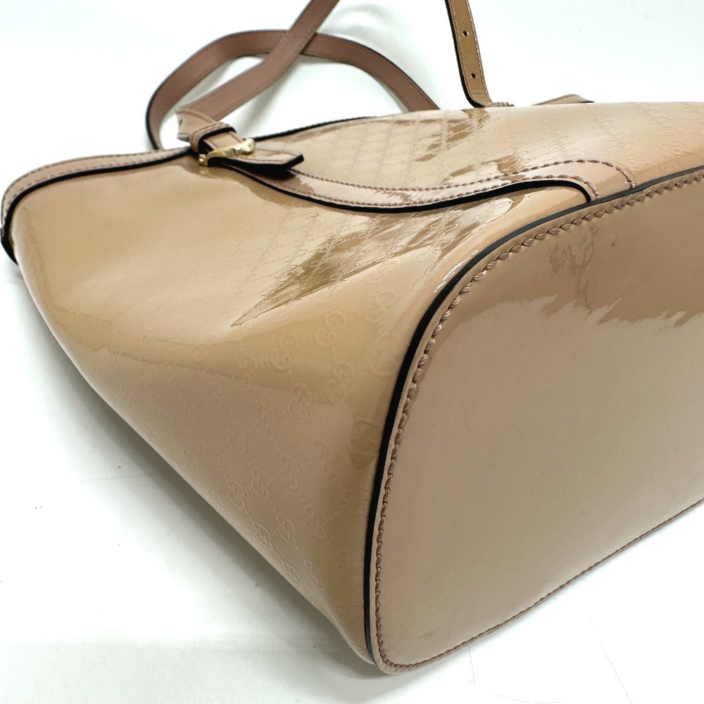 GUCCI Tote Bag 336776 enamel beige Micro GG