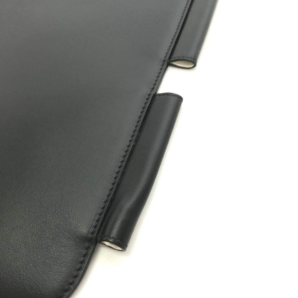 PRADA iPad case leather black By color 3D logo