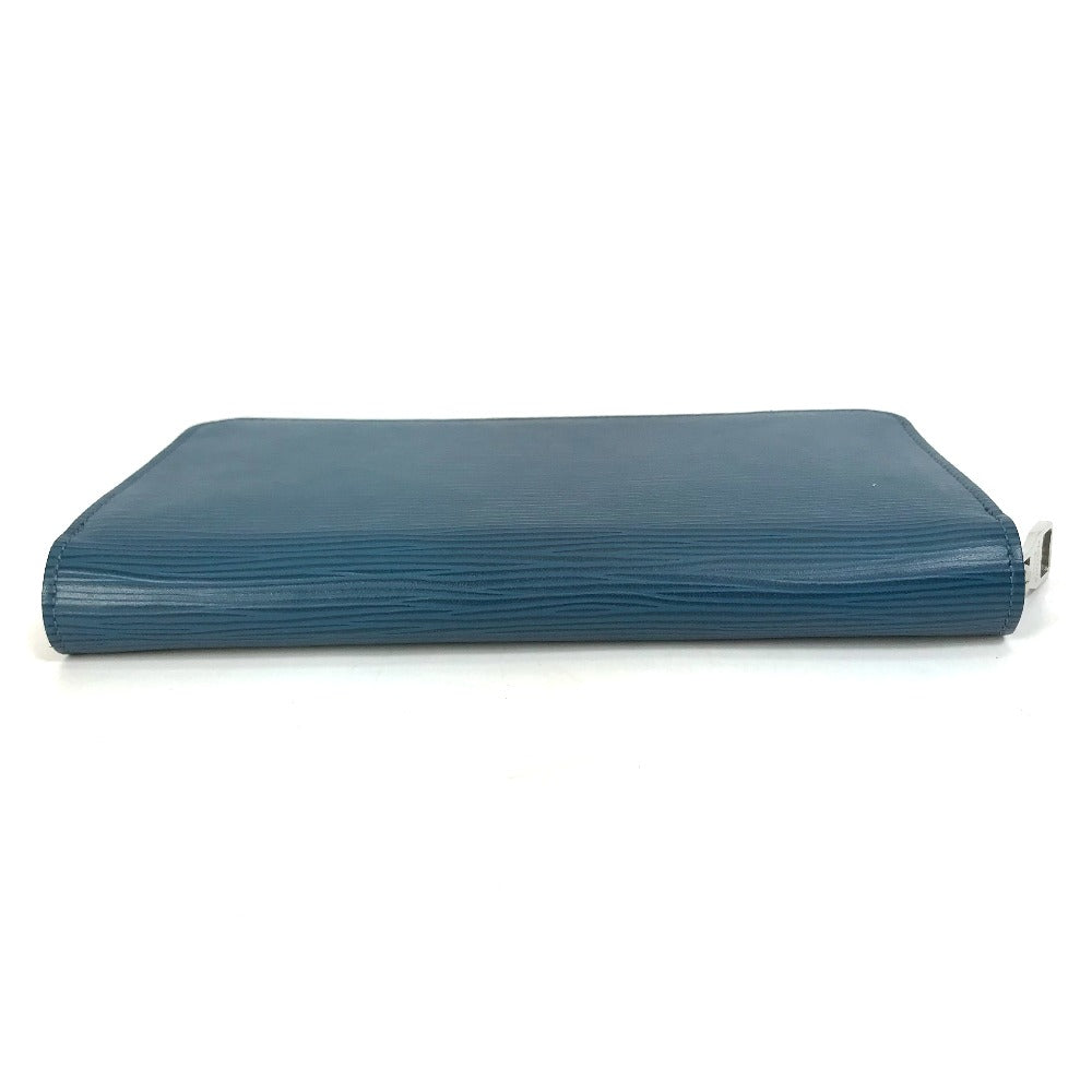 LOUIS VUITTON Long Wallet Purse M60619 Epi Leather Navy Epi Zippy Organizer