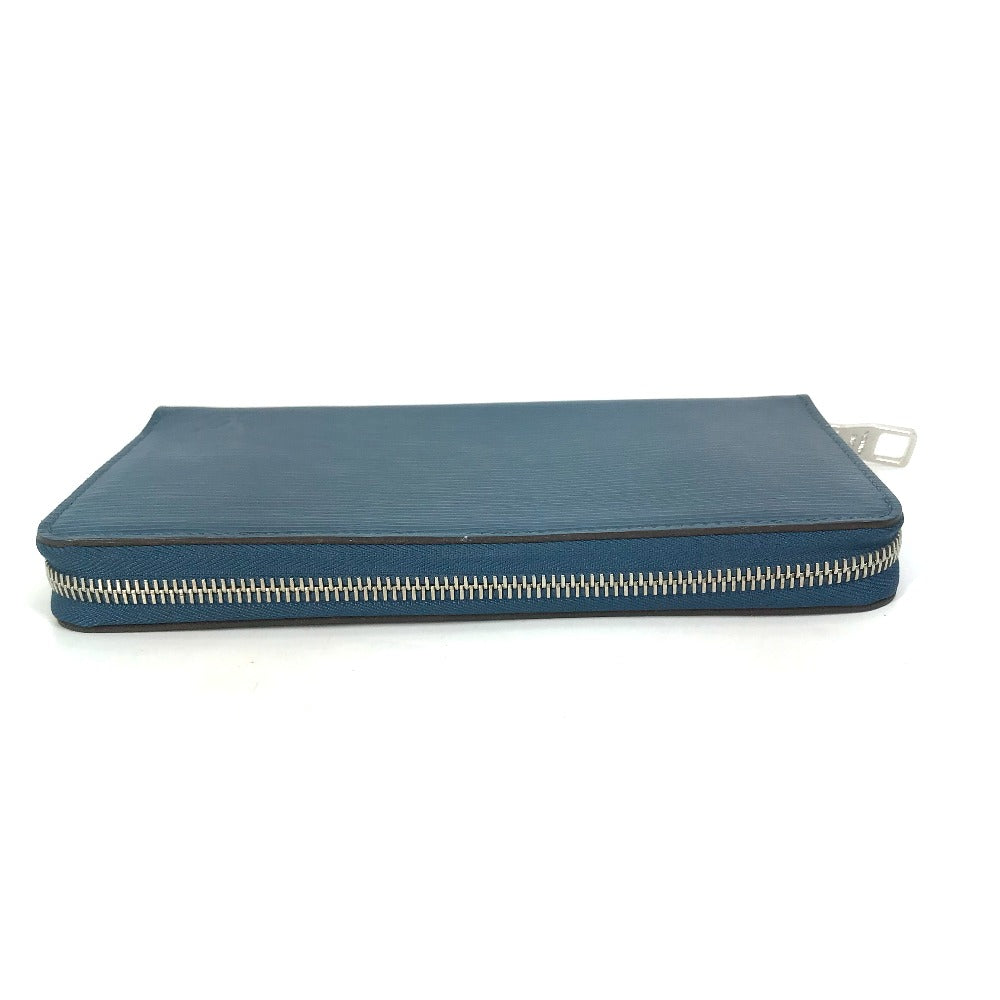 LOUIS VUITTON Long Wallet Purse M60619 Epi Leather Navy Epi Zippy Organizer