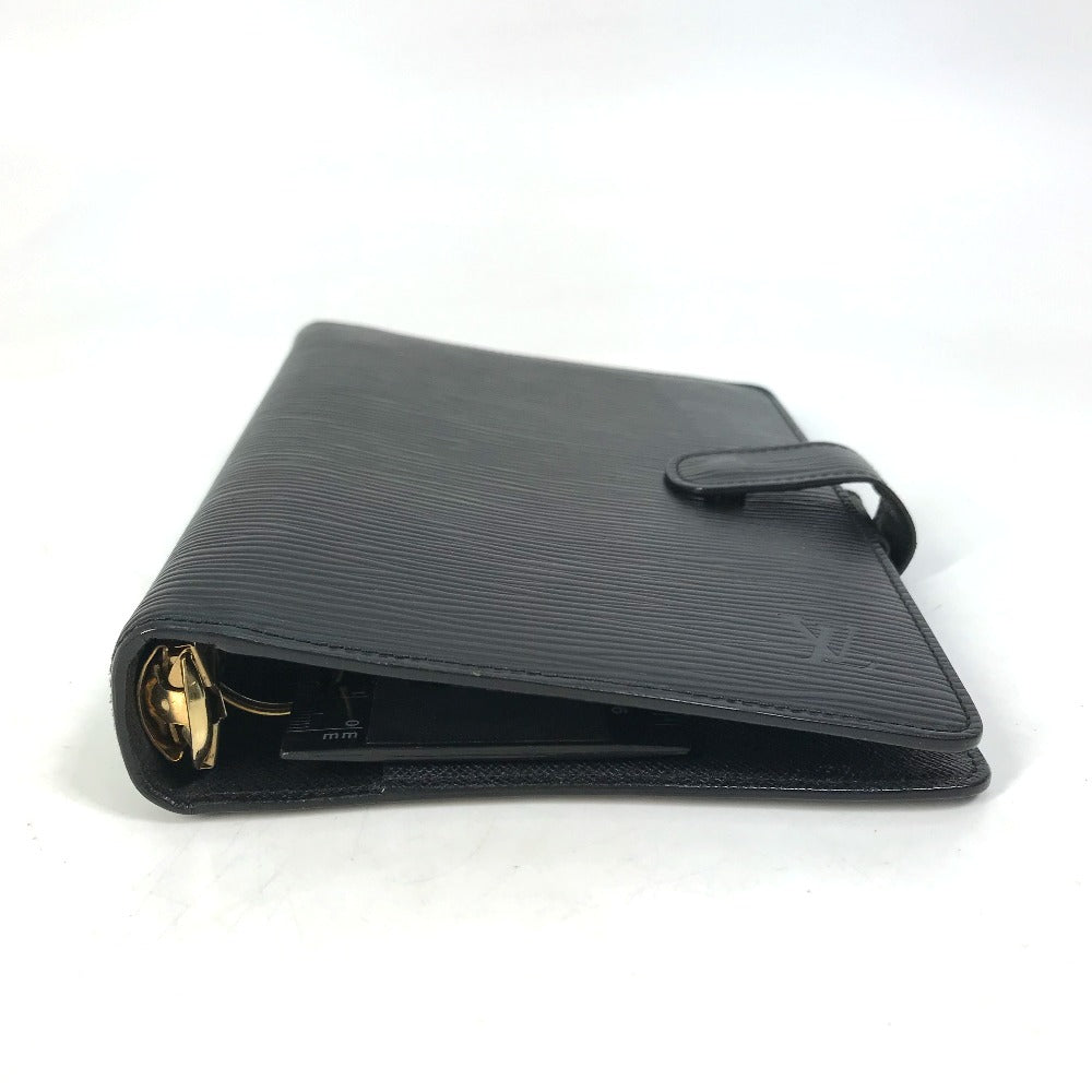 LOUIS VUITTON Notebook cover R20042 Epi Leather black Epi Agenda MM