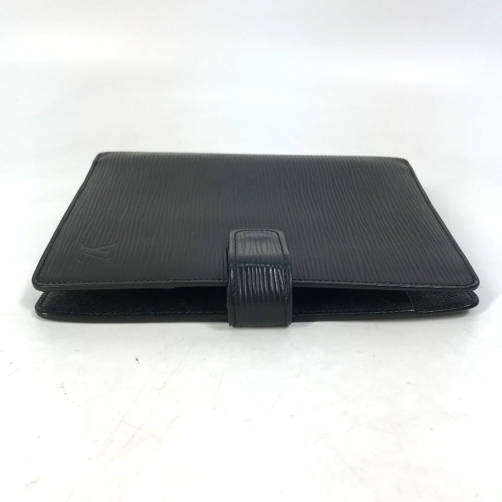 LOUIS VUITTON Notebook cover R20042 Epi Leather black Epi Agenda MM