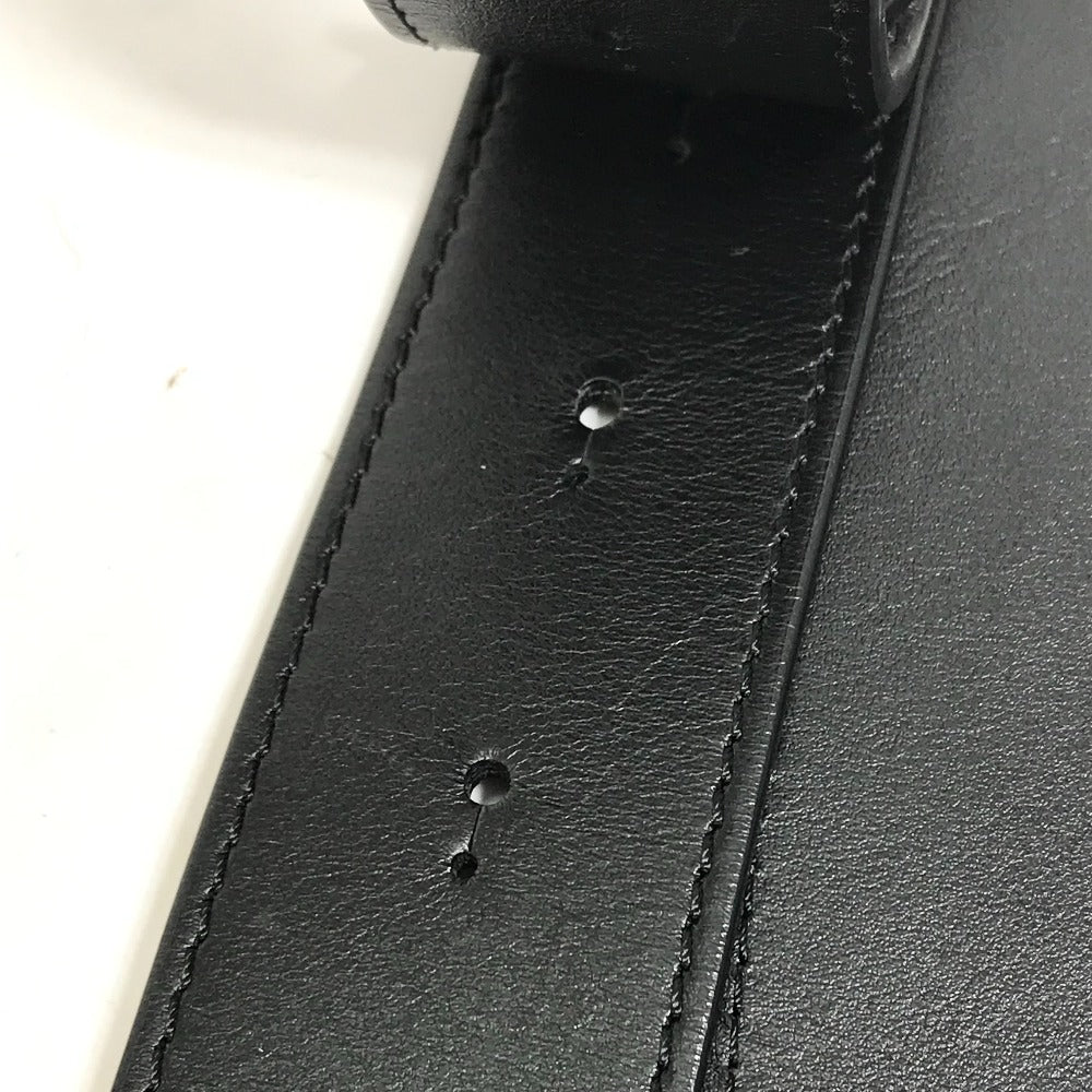 LOUIS VUITTON Handbag M58497 Epi Leather black Epi Crossbody Sac Plat fold Women Used Authentic