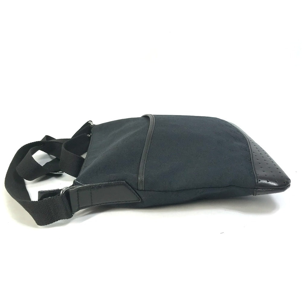 GUCCI Shoulder Bag 145857 GG canvas black GG