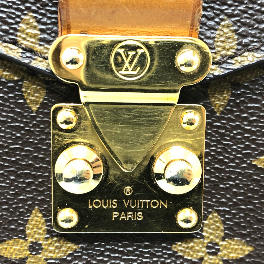 LOUIS VUITTON Handbag M40780 Monogram canvas Brown Monogram Pochette Metis MM Women Used Authentic