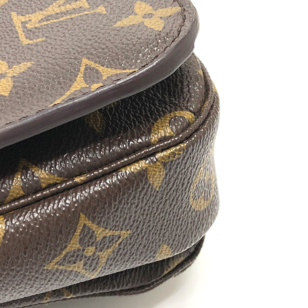 LOUIS VUITTON Handbag M40780 Monogram canvas Brown Monogram Pochette Metis MM Women Used Authentic