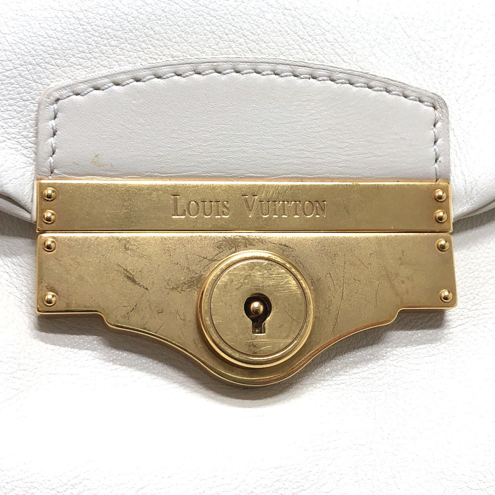 LOUIS VUITTON Boston Duffel bag Model number unknown leather white Sac Louis
