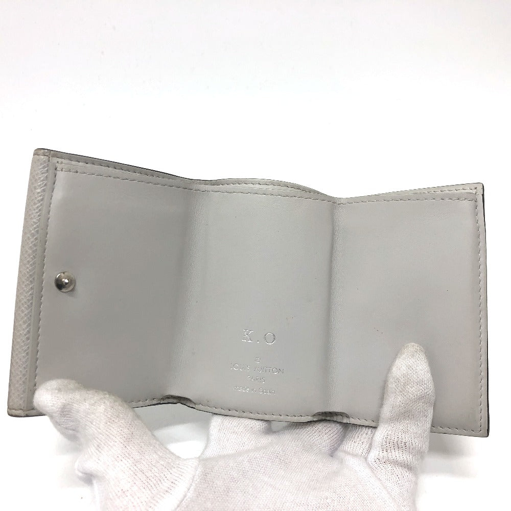 LOUIS VUITTON Trifold wallet M67621 Monogram canvas white Tiger Lama Monogram This Cabas Lee-Compact Wallet