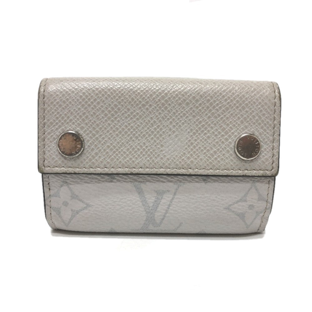 LOUIS VUITTON Trifold wallet M67621 Monogram canvas white Tiger Lama Monogram This Cabas Lee-Compact Wallet