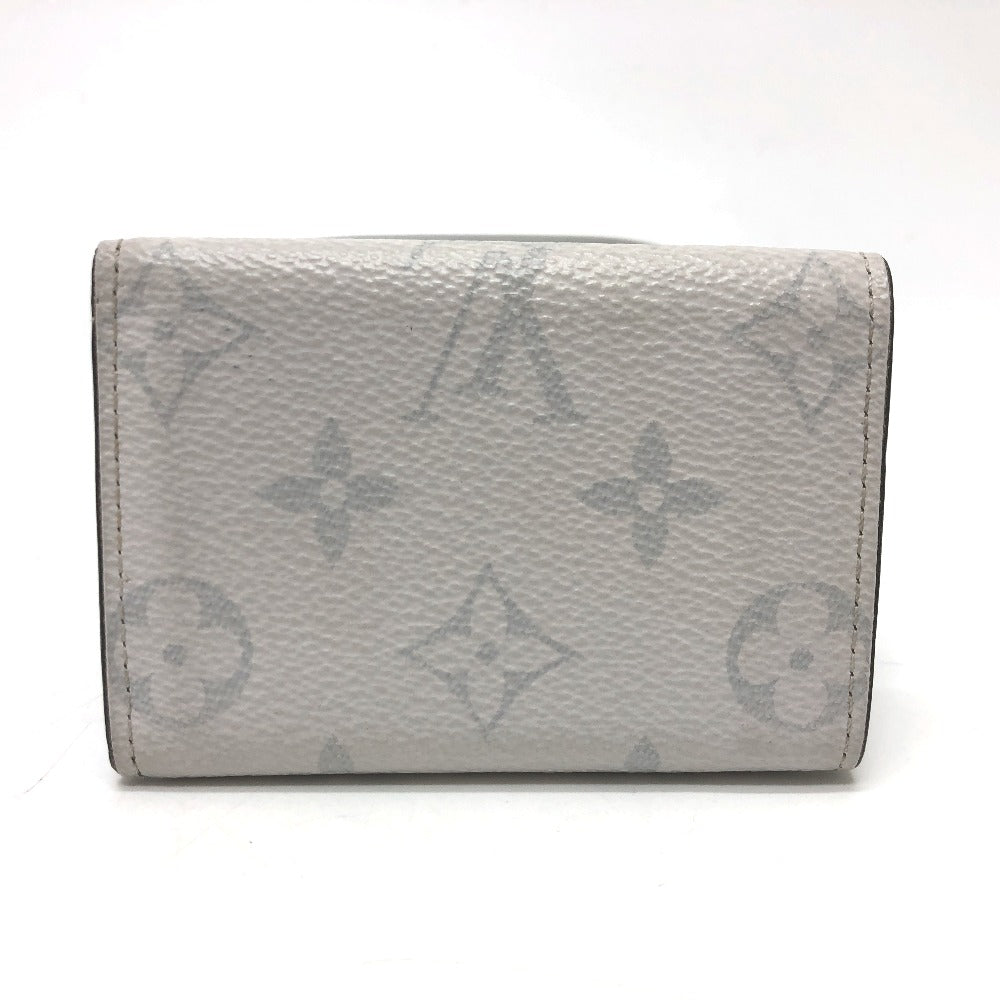 LOUIS VUITTON Trifold wallet M67621 Monogram canvas white Tiger Lama Monogram This Cabas Lee-Compact Wallet