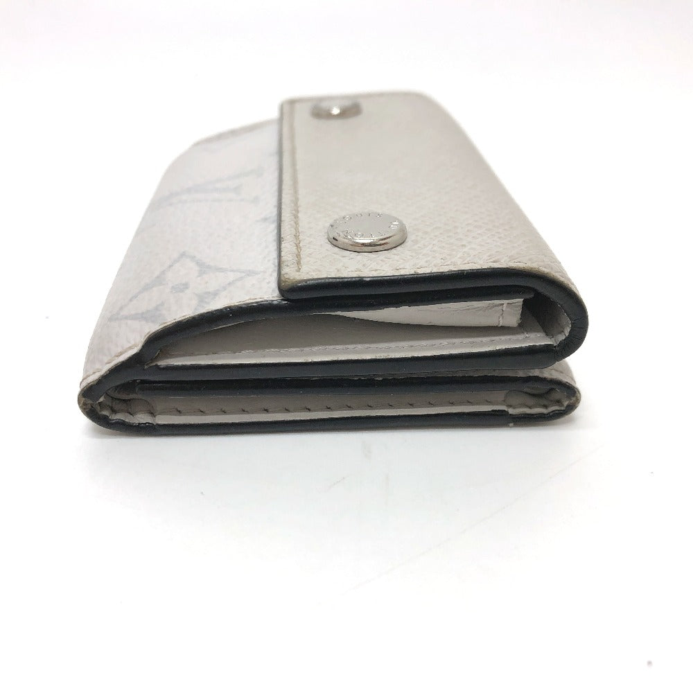 LOUIS VUITTON Trifold wallet M67621 Monogram canvas white Tiger Lama Monogram This Cabas Lee-Compact Wallet