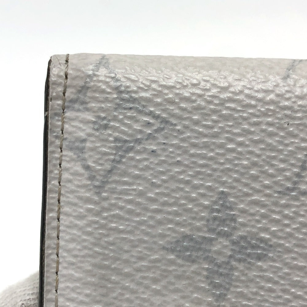 LOUIS VUITTON Trifold wallet M67621 Monogram canvas white Tiger Lama Monogram This Cabas Lee-Compact Wallet