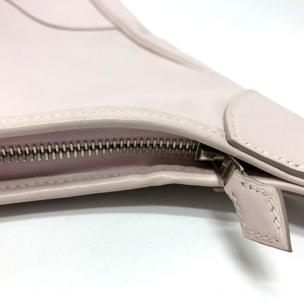HERMES Shoulder Bag Vaux Swift pink Trim 35 Women Used Authentic