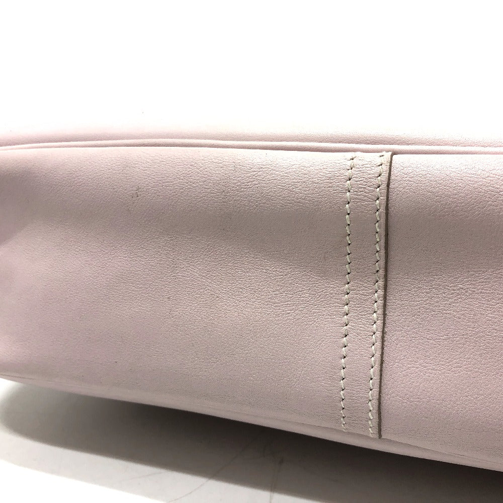 HERMES Shoulder Bag Vaux Swift pink Trim 35 Women Used Authentic