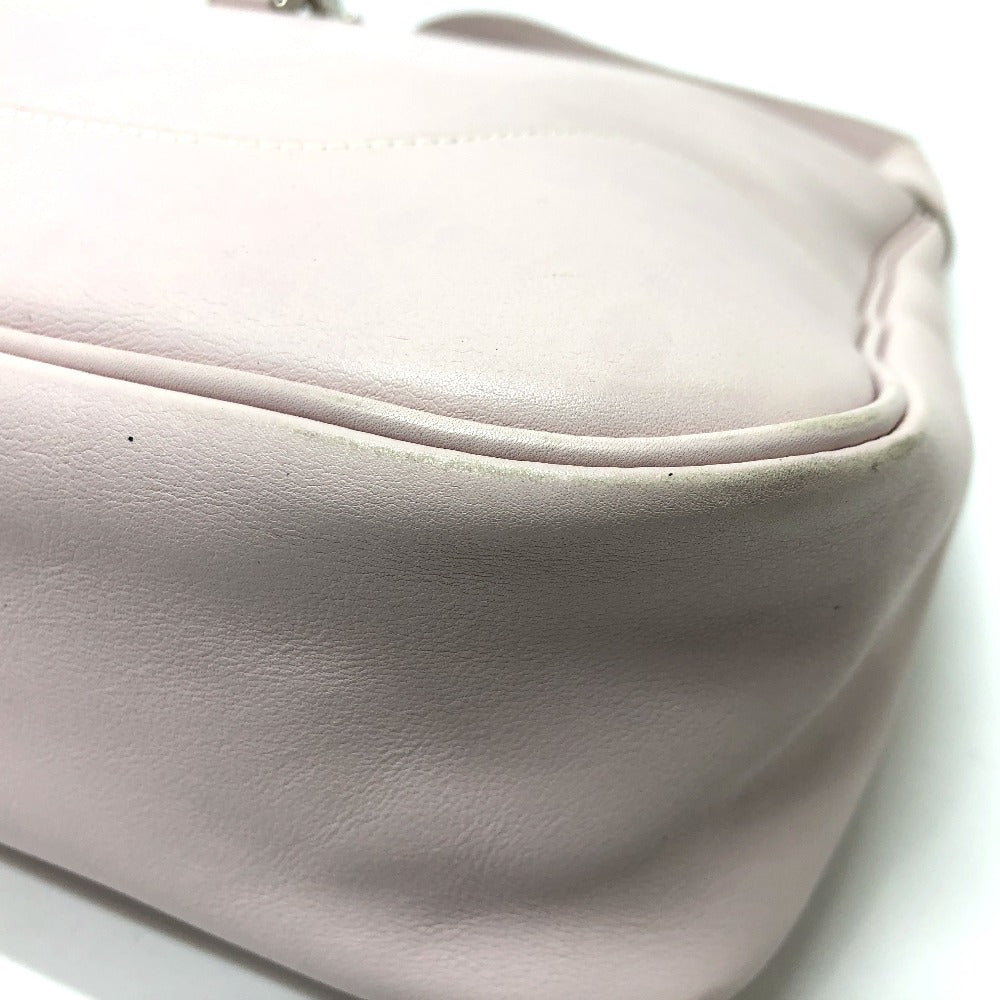 HERMES Shoulder Bag Vaux Swift pink Trim 35 Women Used Authentic