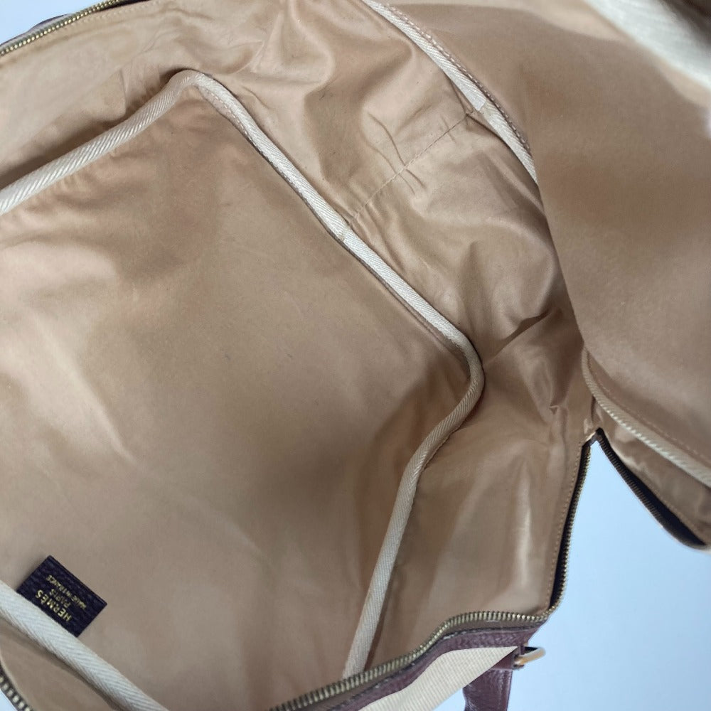 HERMES Shoulder Bag Toruash / Leather beige victoria square Women Used Authentic
