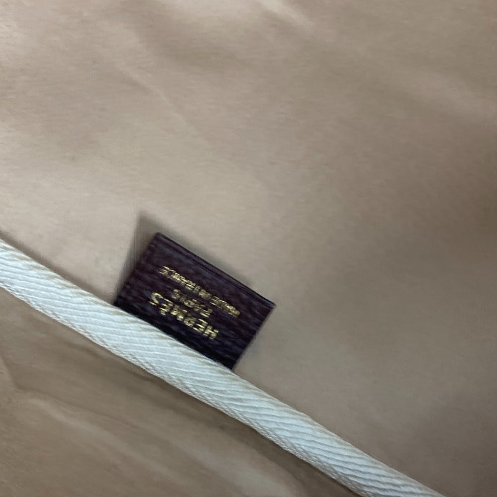 HERMES Shoulder Bag Toruash / Leather beige victoria square Women Used Authentic