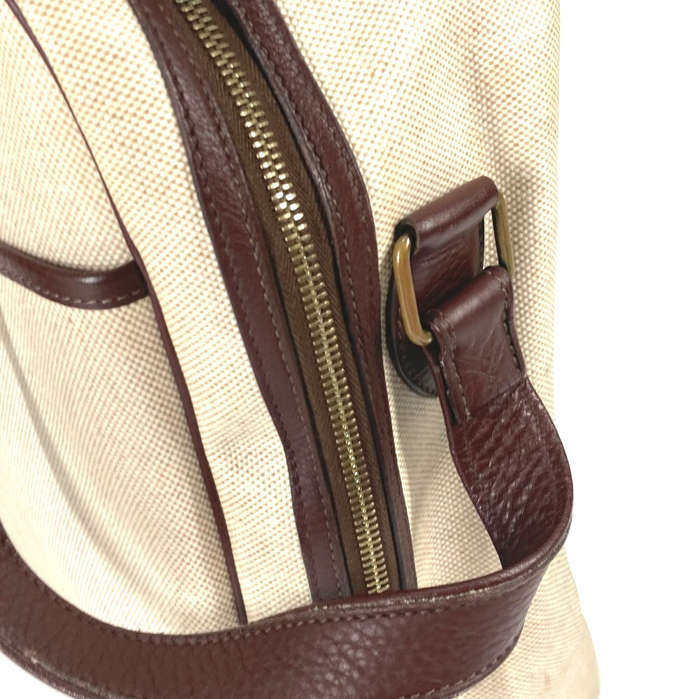 HERMES Shoulder Bag Toruash / Leather beige victoria square Women Used Authentic