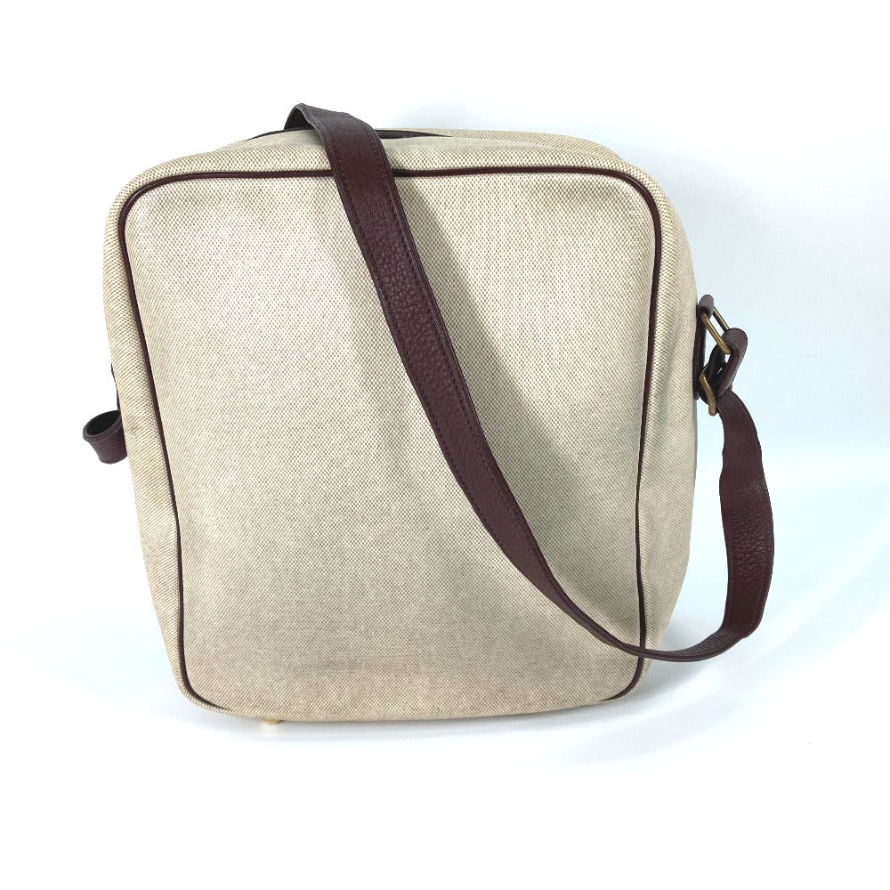 HERMES Shoulder Bag Toruash / Leather beige victoria square Women Used Authentic
