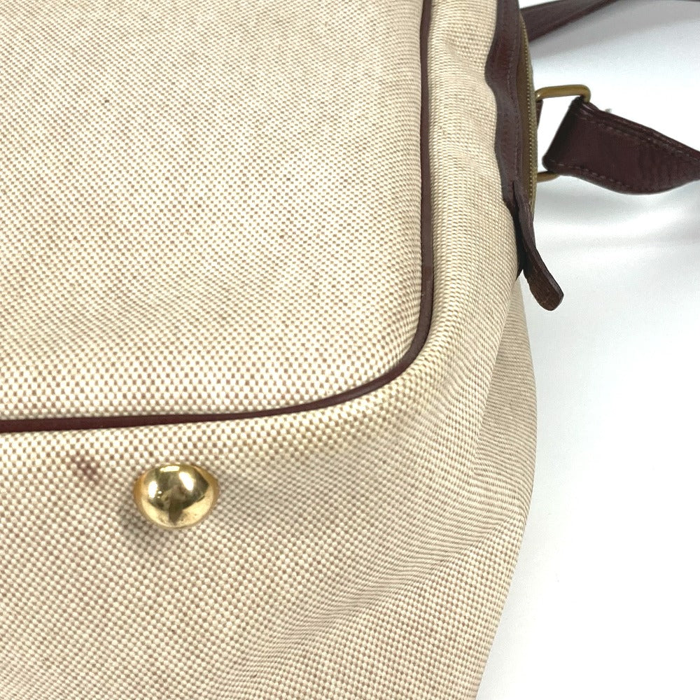 HERMES Shoulder Bag Toruash / Leather beige victoria square Women Used Authentic