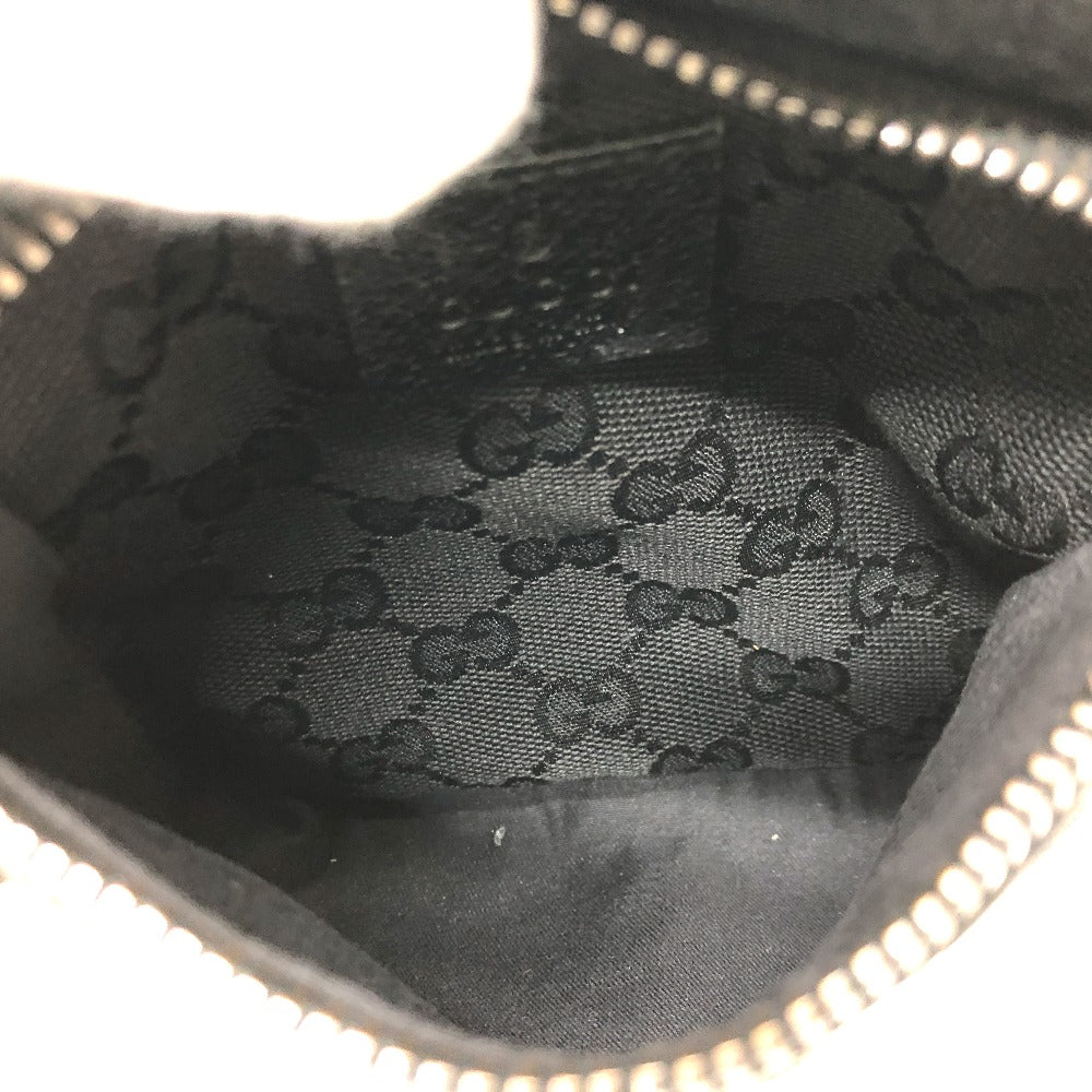 GUCCI Waist bag 28566 GG canvas / leather black GG Sling bag