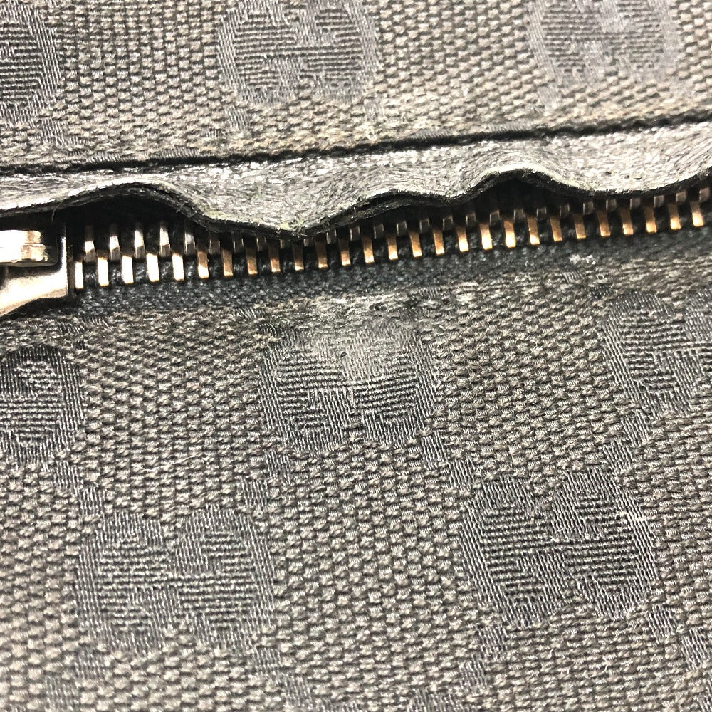 GUCCI Waist bag 28566 GG canvas / leather black GG Sling bag