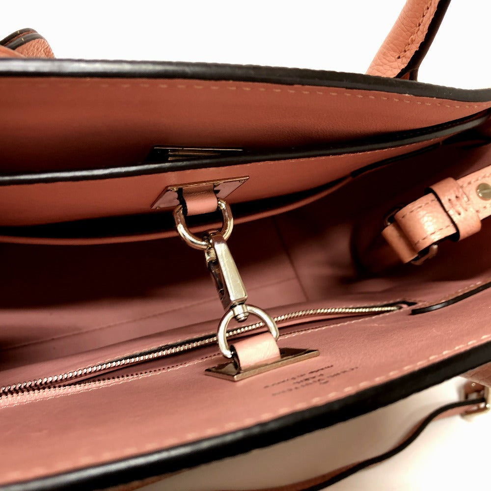 LOUIS VUITTON Handbag M54347 leather pink Mira PM Women Used Authentic