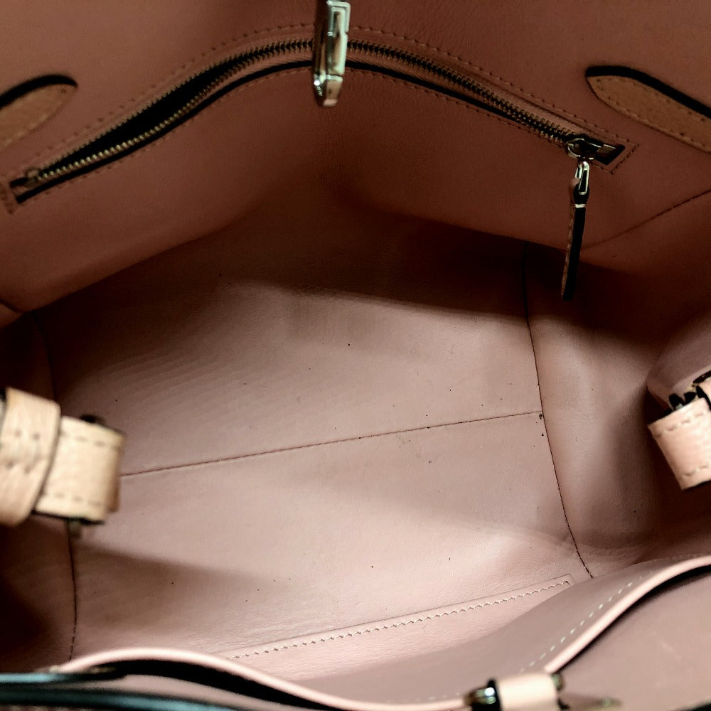 LOUIS VUITTON Handbag M54347 leather pink Mira PM Women Used Authentic