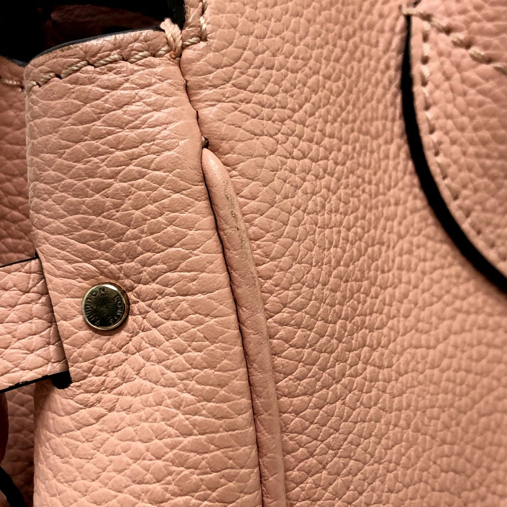 LOUIS VUITTON Handbag M54347 leather pink Mira PM Women Used Authentic