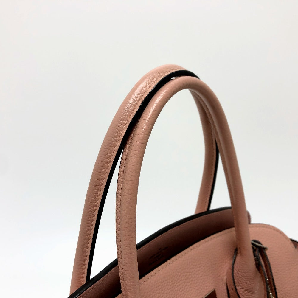 LOUIS VUITTON Handbag M54347 leather pink Mira PM Women Used Authentic
