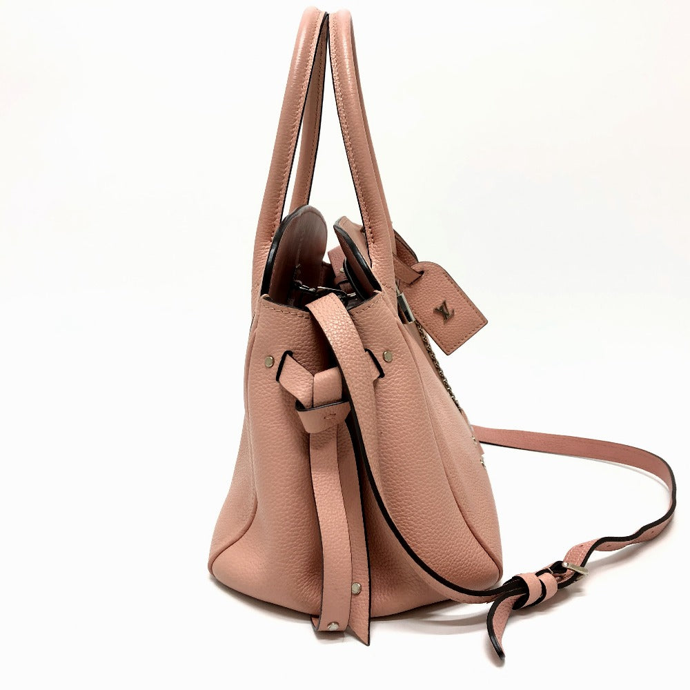 LOUIS VUITTON Handbag M54347 leather pink Mira PM Women Used Authentic