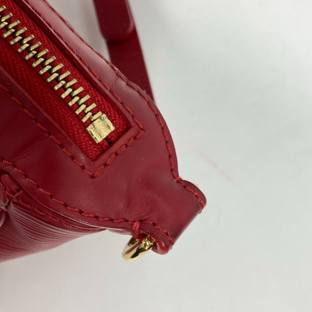 LOUIS VUITTON Handbag M5891E Epi Leather Red Epi Danura PM Women Used Authentic