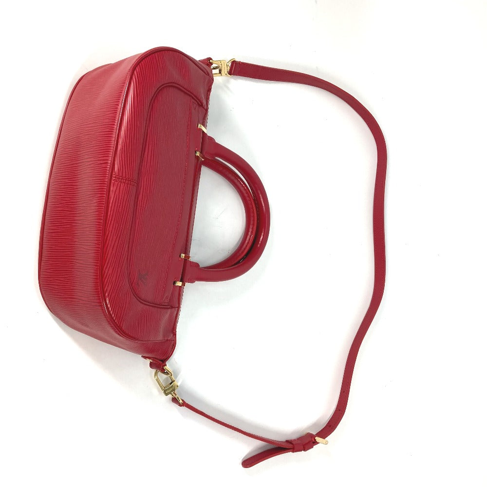 LOUIS VUITTON Handbag M5891E Epi Leather Red Epi Danura PM Women Used Authentic