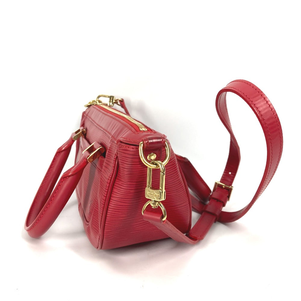 LOUIS VUITTON Handbag M5891E Epi Leather Red Epi Danura PM Women Used Authentic