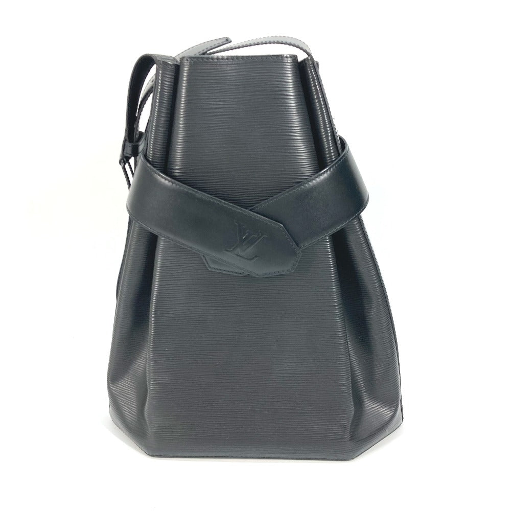 LOUIS VUITTON Shoulder Bag M80155 Epi Leather black Epi Sac DePaul GM Women Used Authentic