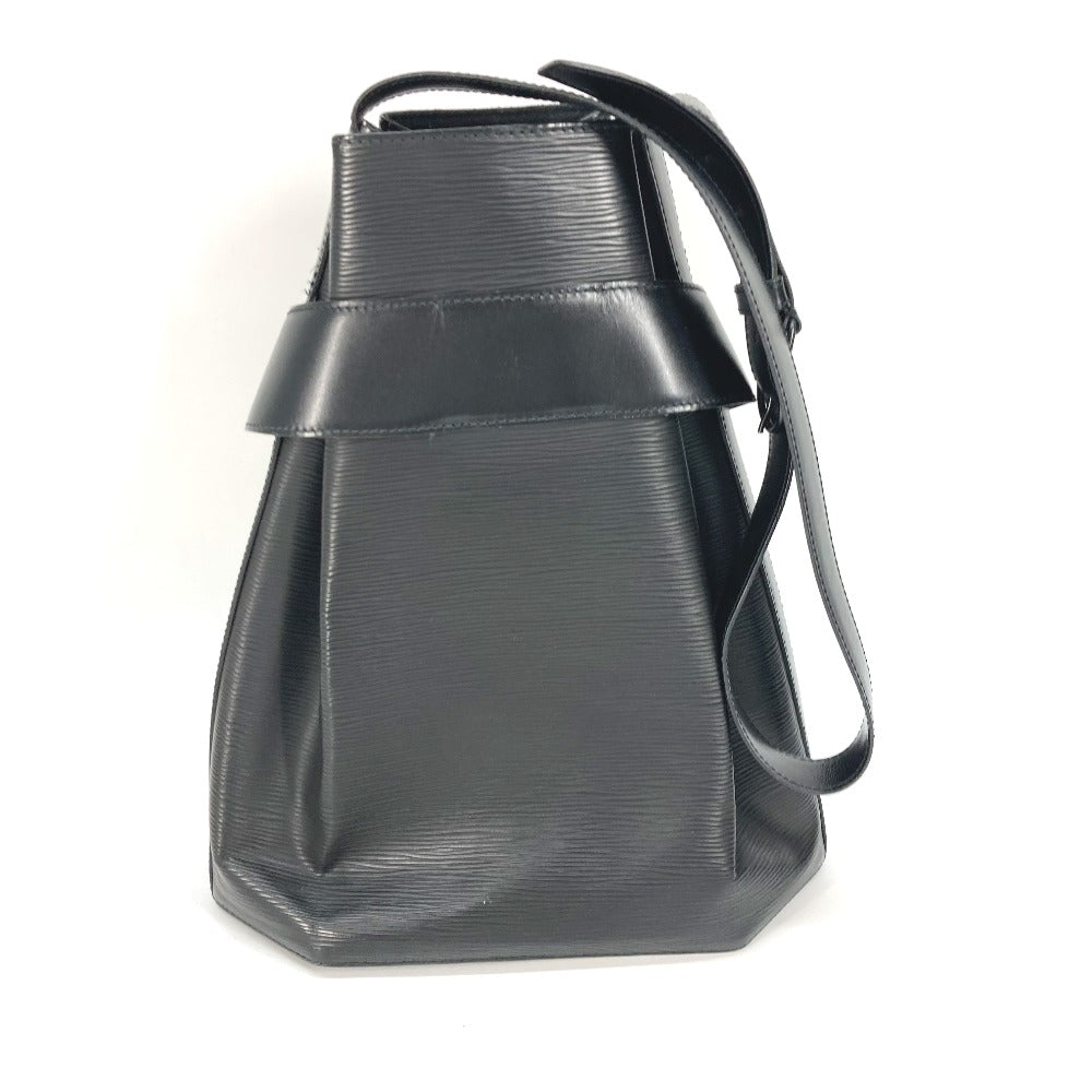 LOUIS VUITTON Shoulder Bag M80155 Epi Leather black Epi Sac DePaul GM Women Used Authentic