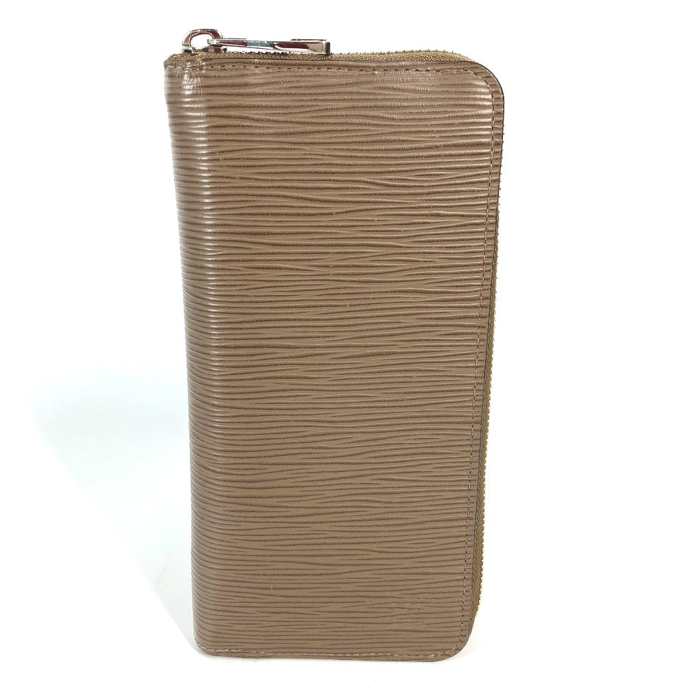 LOUIS VUITTON Long Wallet Purse M60967 Epi Leather Brown Epi Zippy Wallet Vertical