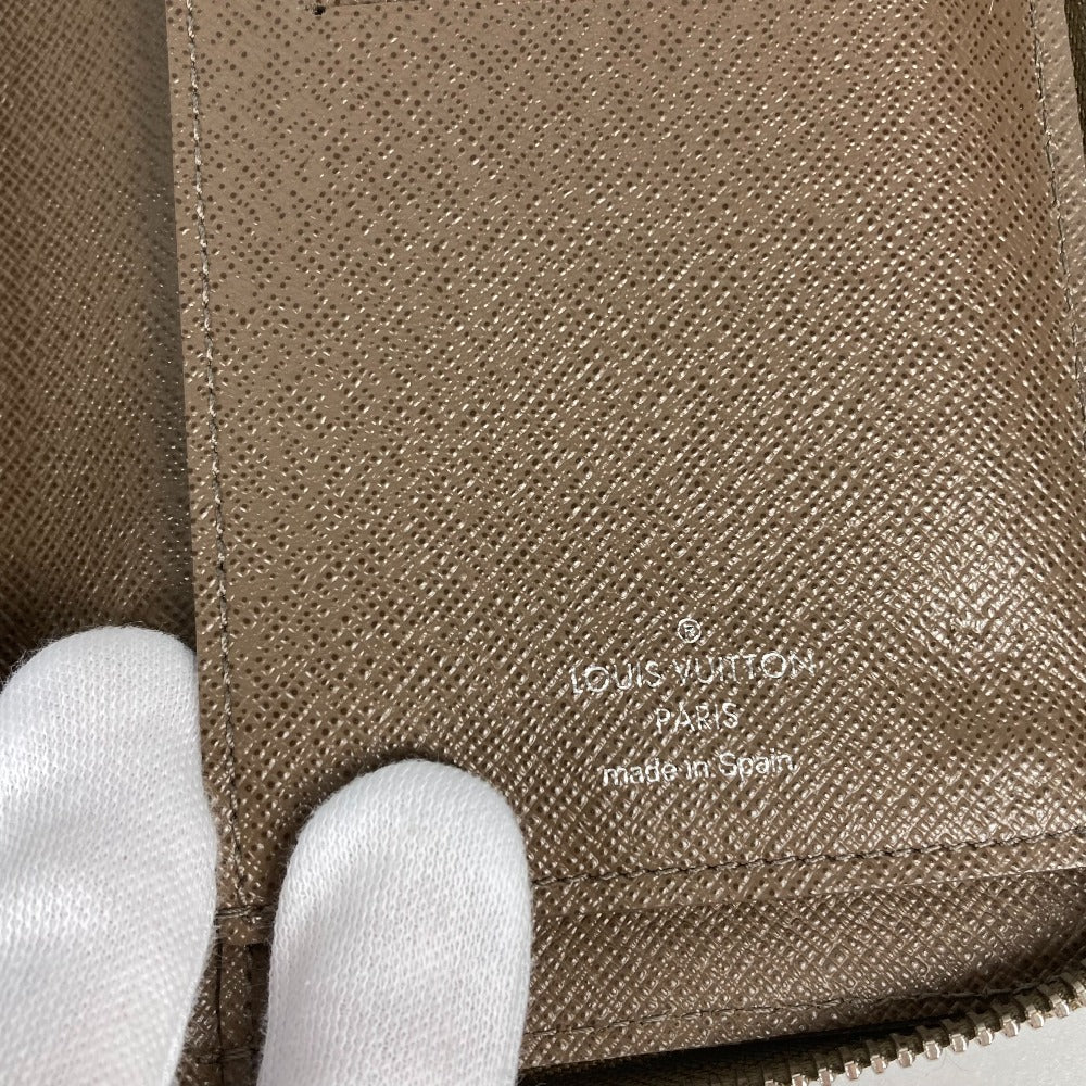 LOUIS VUITTON Long Wallet Purse M60967 Epi Leather Brown Epi Zippy Wallet Vertical