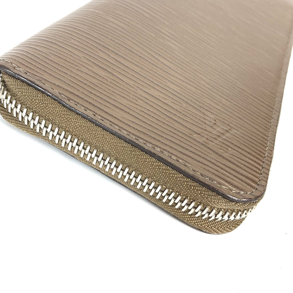 LOUIS VUITTON Long Wallet Purse M60967 Epi Leather Brown Epi Zippy Wallet Vertical
