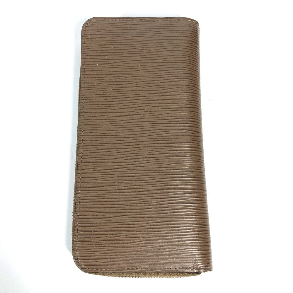 LOUIS VUITTON Long Wallet Purse M60967 Epi Leather Brown Epi Zippy Wallet Vertical