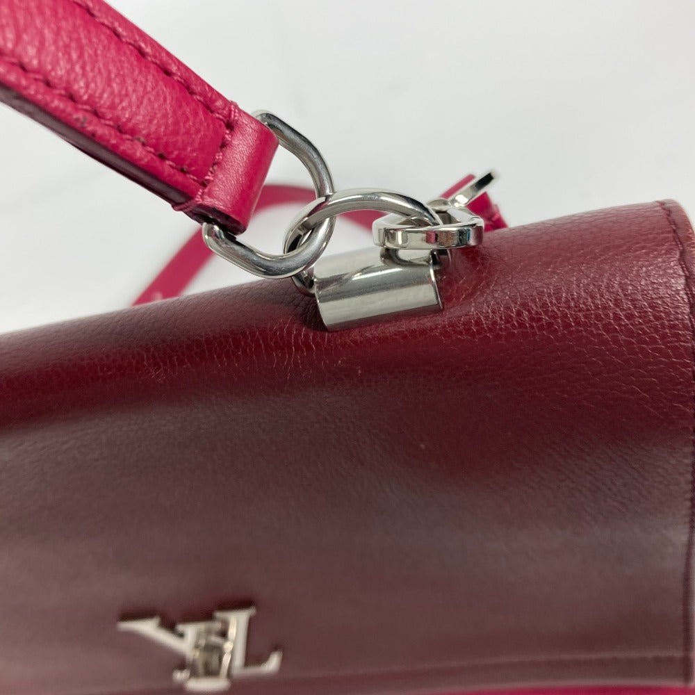 LOUIS VUITTON Handbag M502562 leather purple By color Rock Me 2