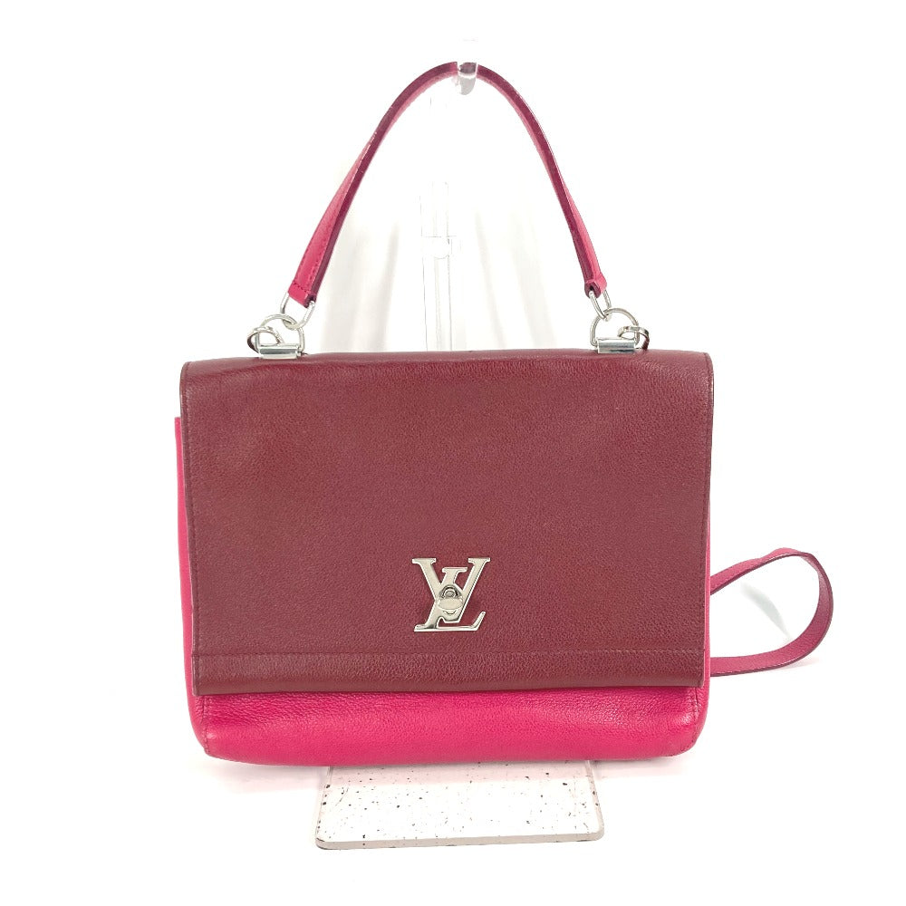LOUIS VUITTON Handbag M502562 leather purple By color Rock Me 2