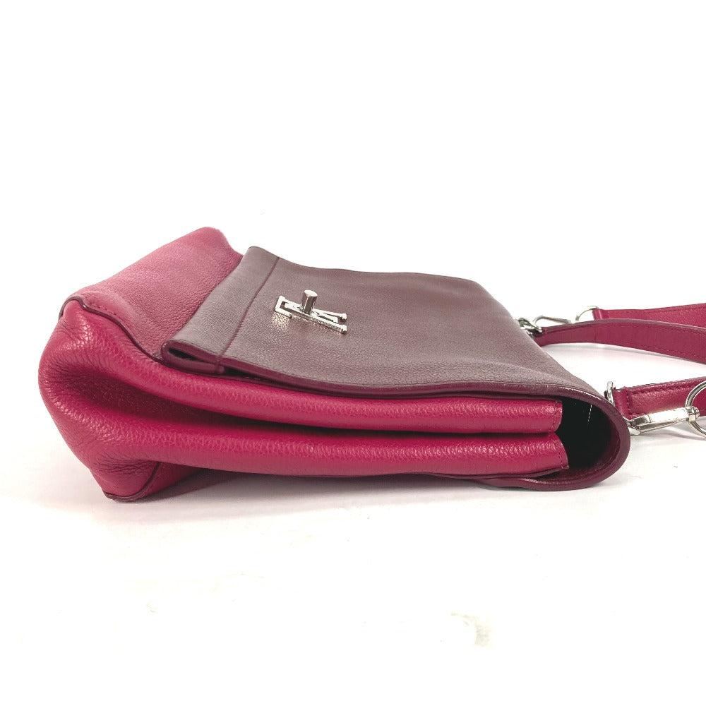 LOUIS VUITTON Handbag M502562 leather purple By color Rock Me 2